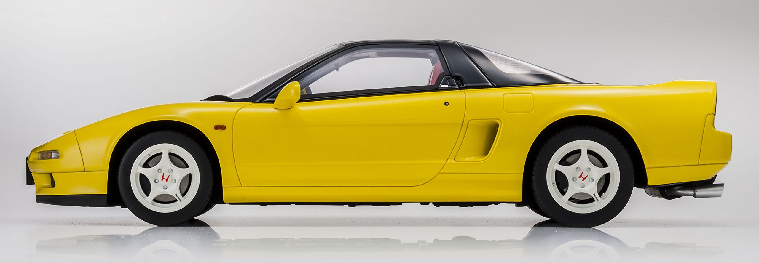 Kyosho KSR12003Y Samurai Honda NSX Type R Diecast Model Car, 1/12
